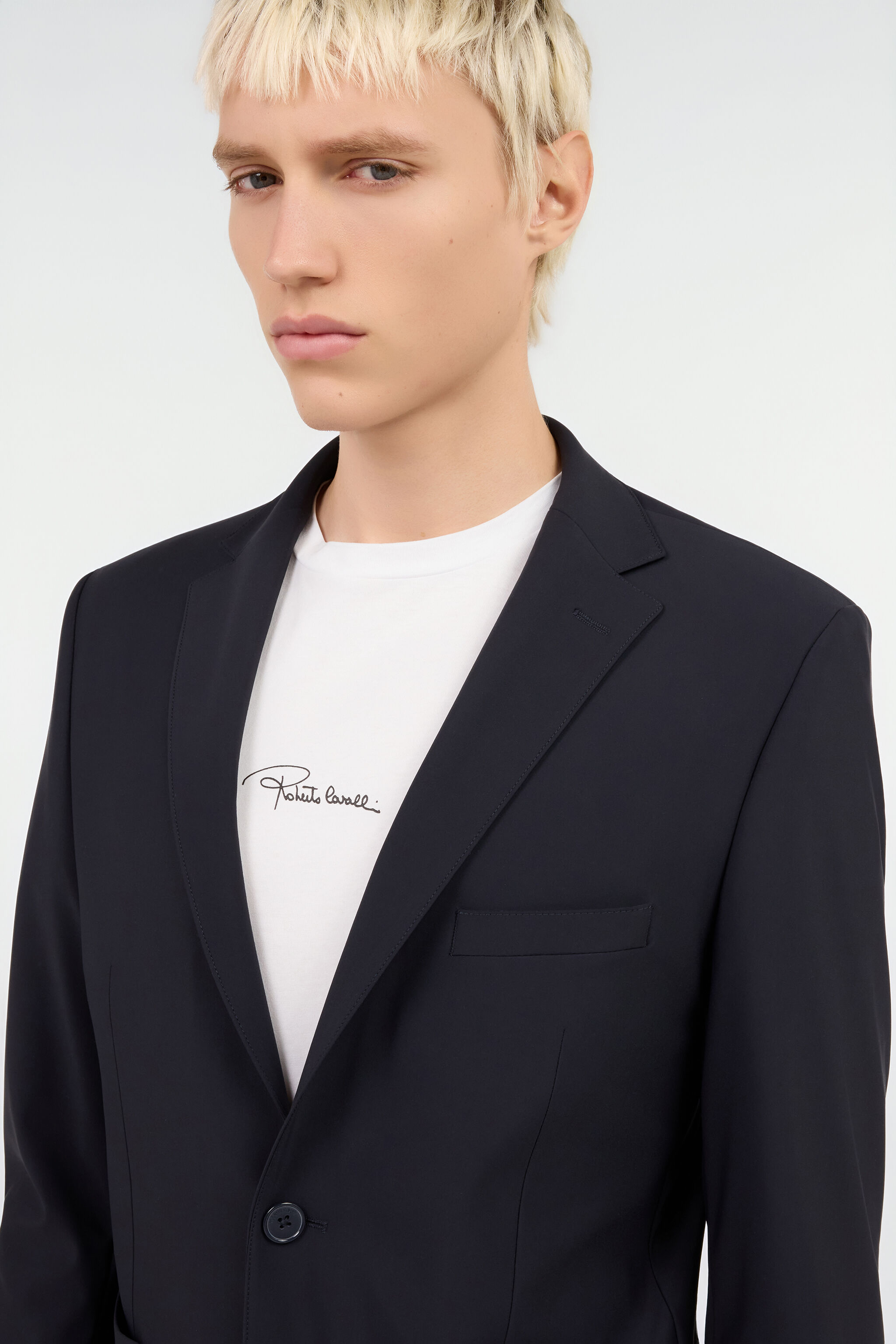 Black Tailored Suit in NAVY for Men | Roberto Cavalli®