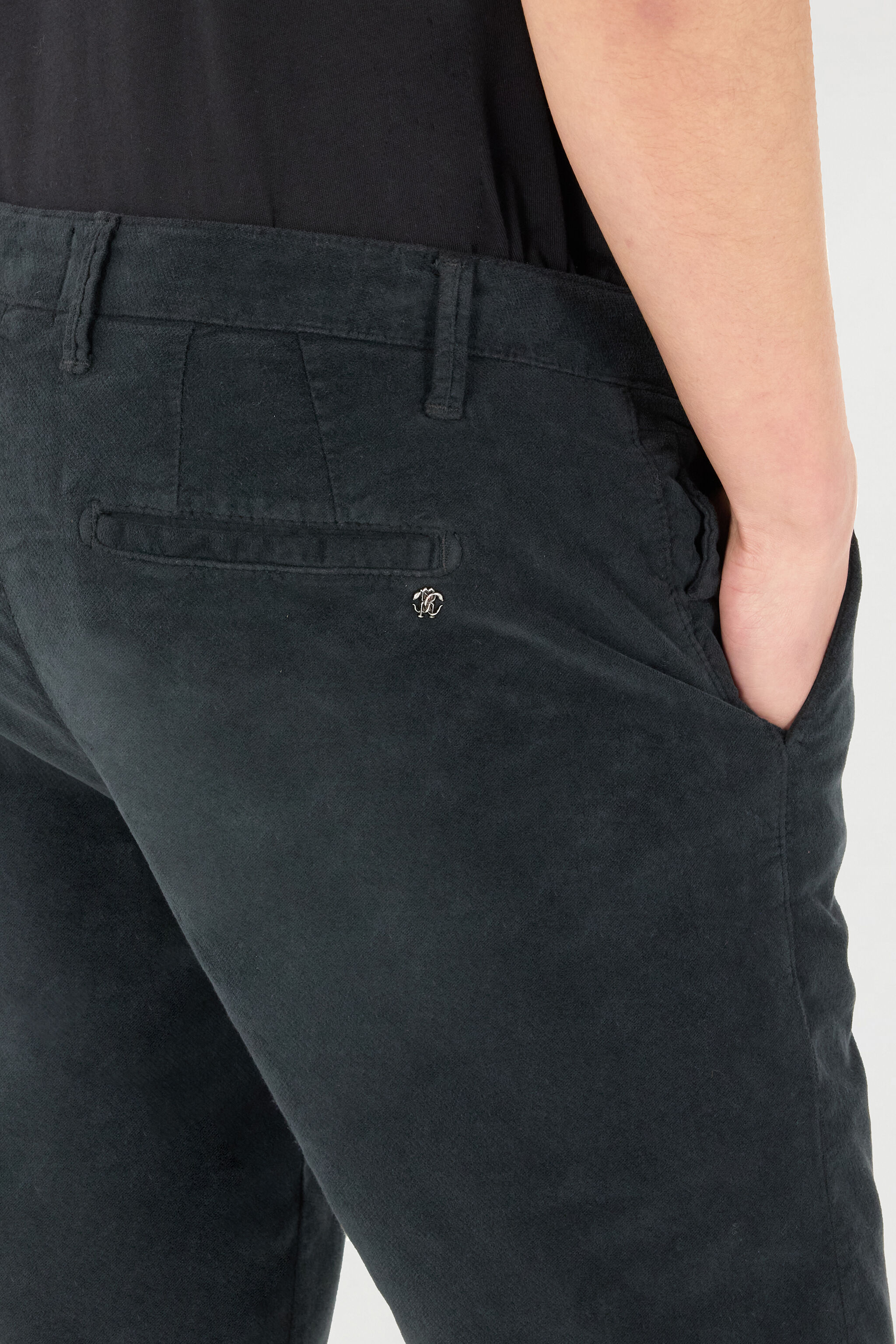 RC Straight-Leg Pants Black POT20B-VL002