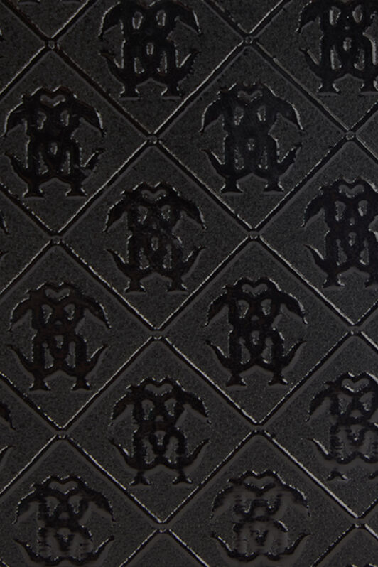 RC Wallet with All-Over Mirror Snake Monogram Black VRA007-PZS76