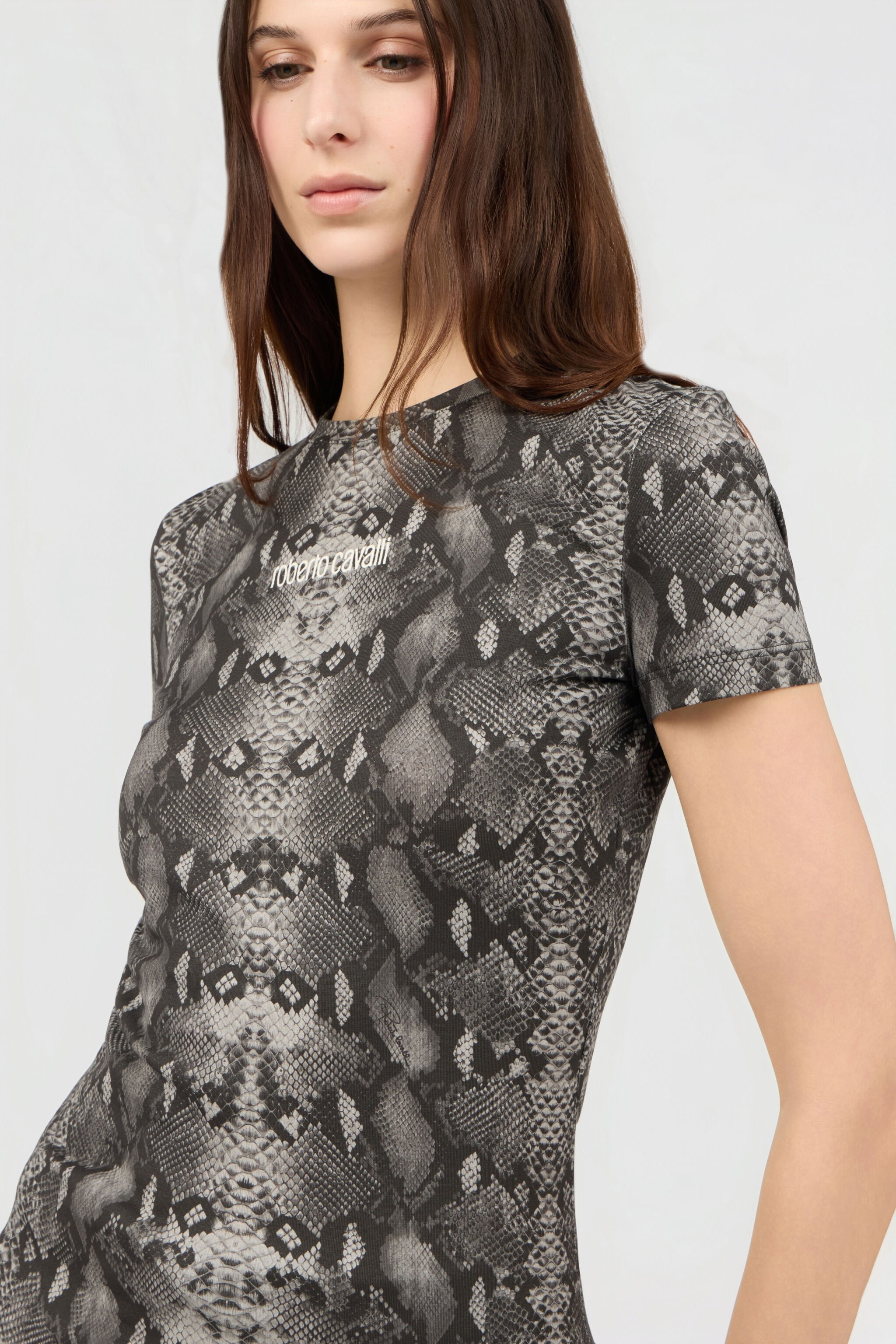 RC Python Print T-Shirt PYTHON DARK GREY SOT60N-JV001