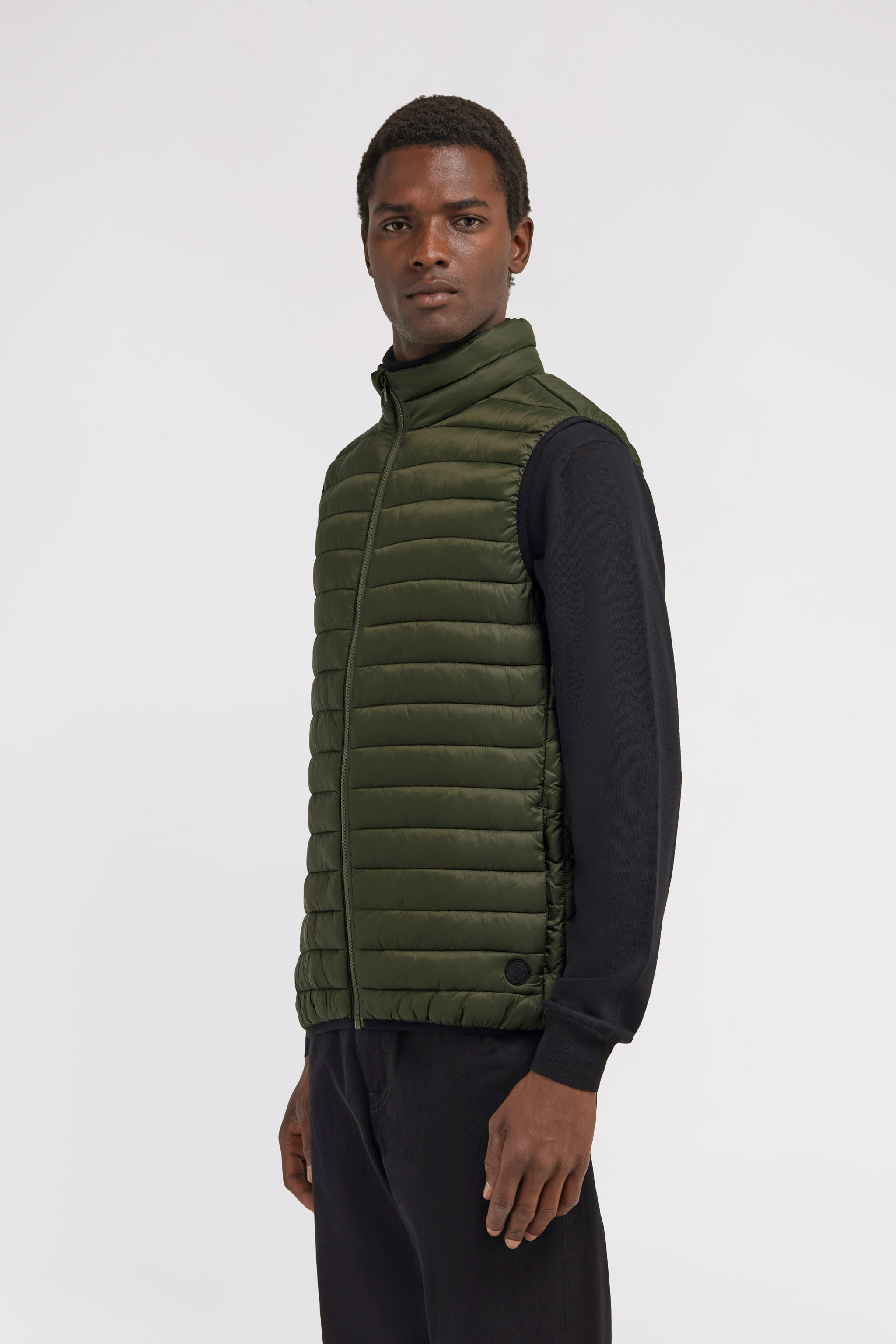 RC Gilet leggero trapuntato FOREST GREEN OOT41A-SB001