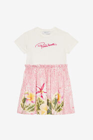 ${brand} Dress With Logo And Flower And Cheetah Print ${colorDescription} ${masterID}