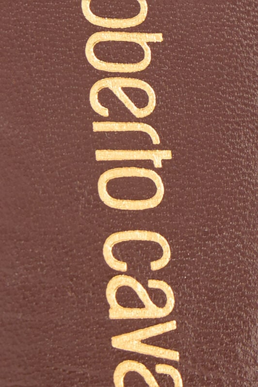 RC Sandalias planas de dedo marrones y blancas con serpientes WHITE WWS003-PAM08