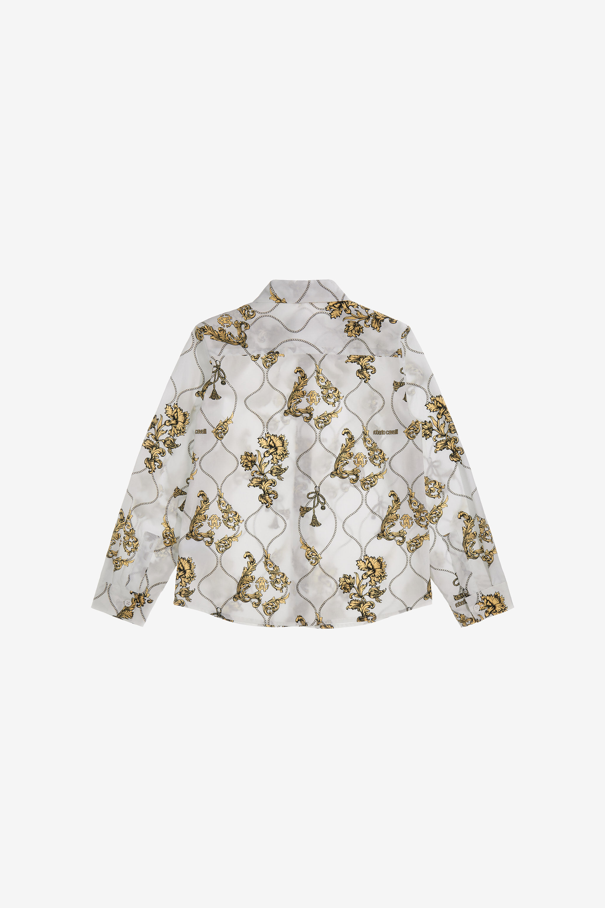 JU Printed shirt White SJT703-4FI74