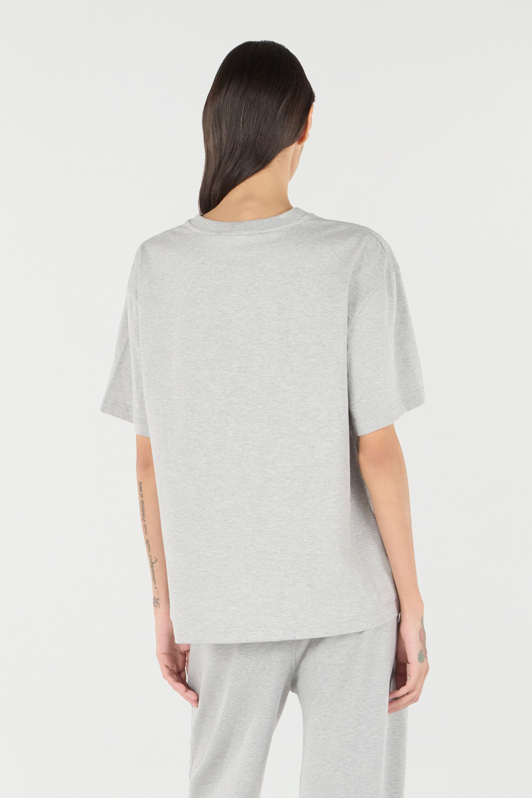 RC Camiseta con logotipo Gris UKT60C-JD017