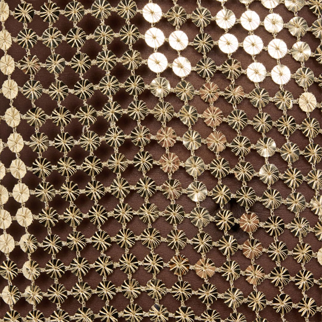 RC Top Dorato Con Pizzo E Paillettes RC Top Dorato Con Pizzo E Paillettes GOLD WWT607-TR007