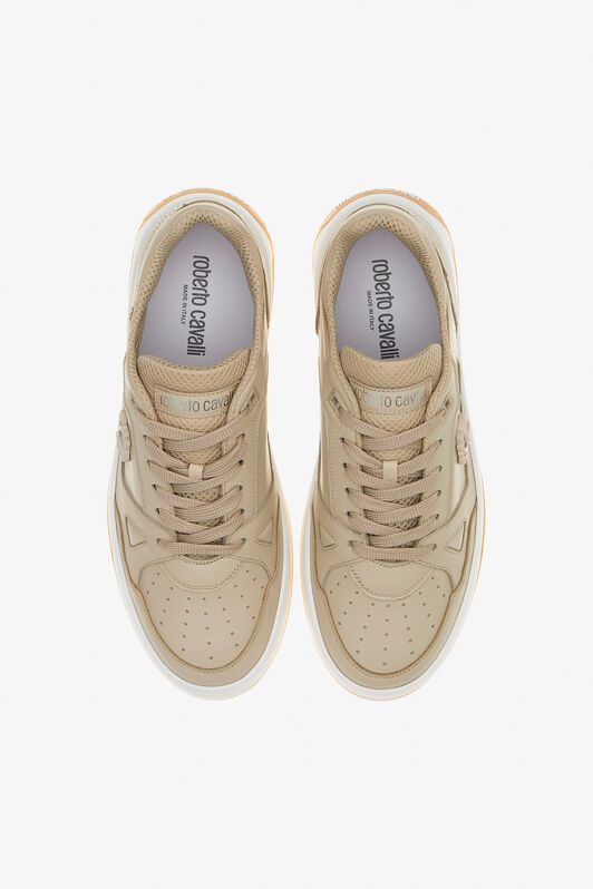 RC RC logo Sneakers Light Brown SRS045-PZA01