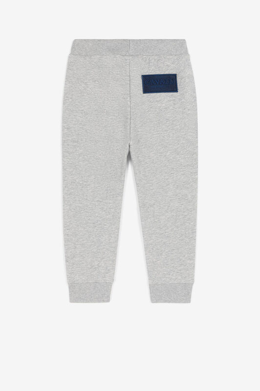 JU Logo-Appliqué Sweatpants Gray PJT209-CF050