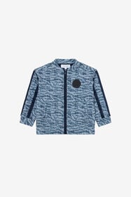 ${brand} Felpa Zip-Up con Stampa Monogram RC ${colorDescription} ${masterID}