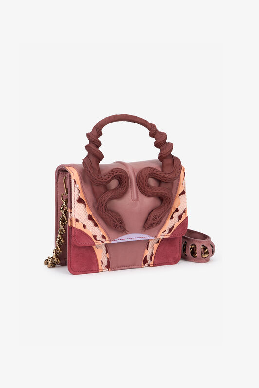 RC Borsa Rosa Piccola Con Serpenti RC Borsa Rosa Piccola Con Serpenti ROSSO/ROSA/BORDEAUX VWB003-PZS67