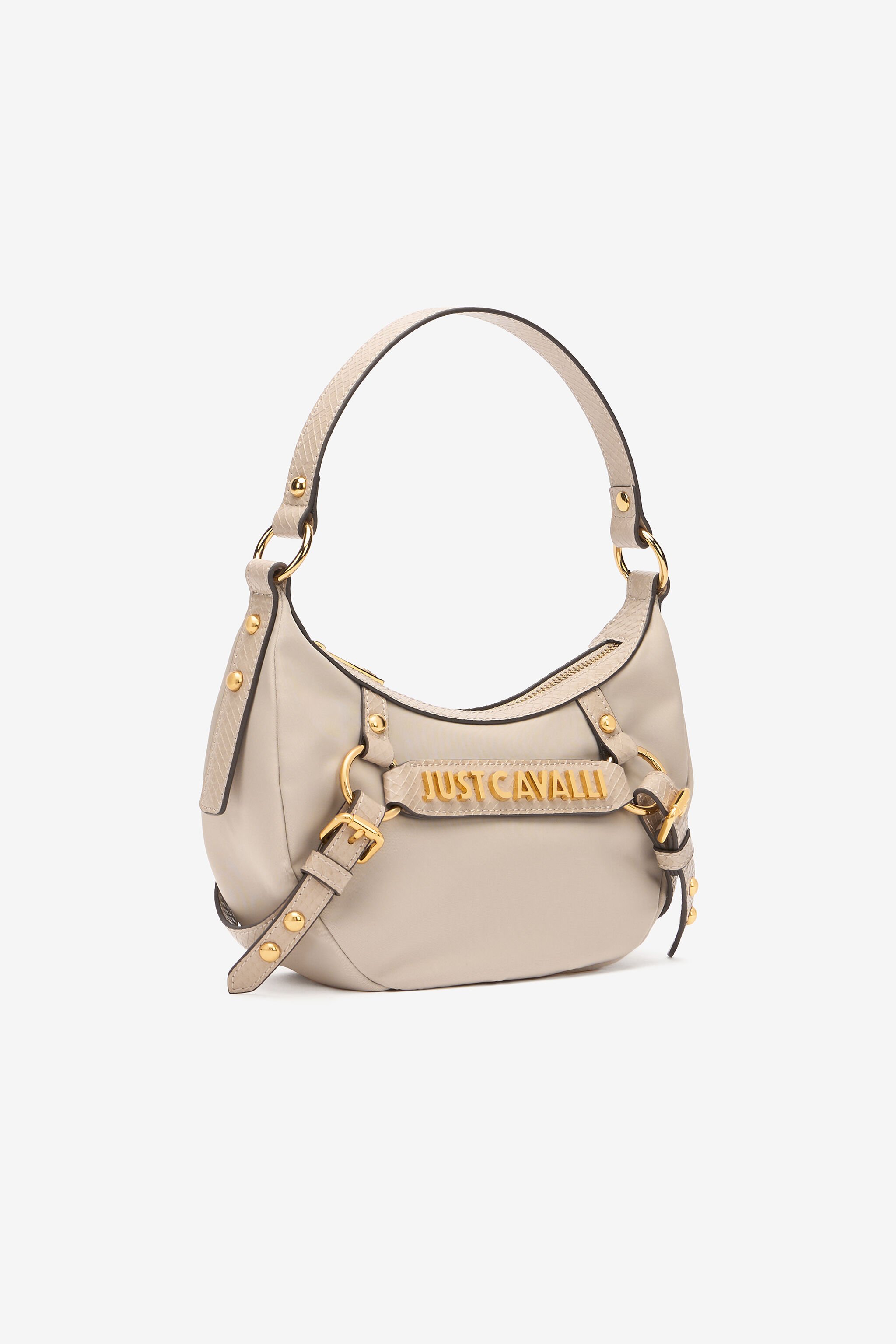 JC Borsa Hobo Con Cinturini E Logo Marrone chiaro UFB095-UF464