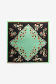 RC Kimono Druck Schal GREEN/BLACK XQI008-OZT25
