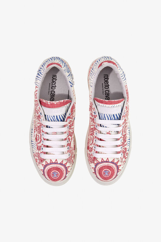 RC Bandana Print Sneakers Red TKS234-ACD07