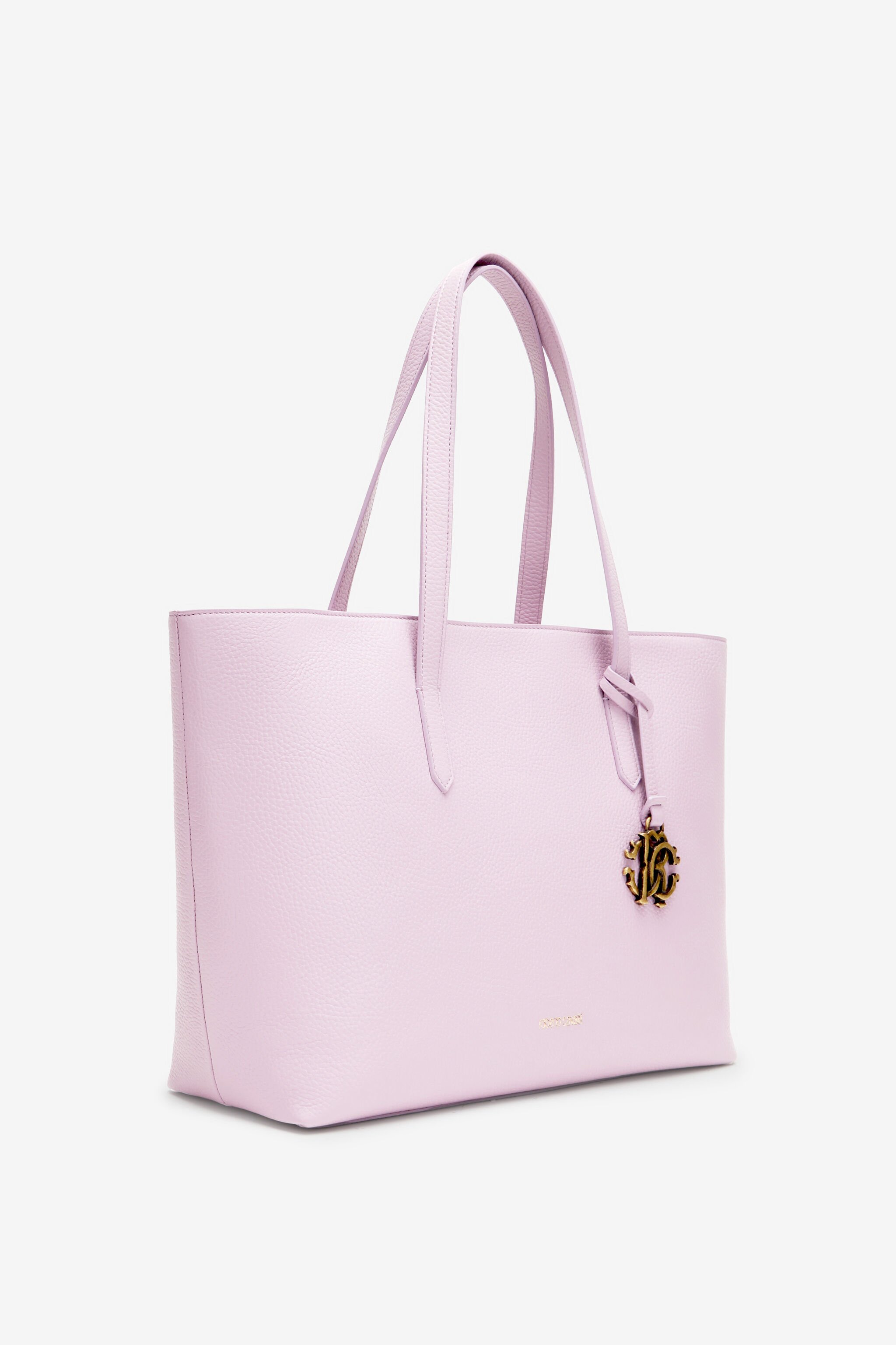 RC Bolso shopper de piel con dije RC Rosa OOB00D-PZA12
