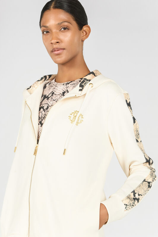 RC Zip-up hoodie Ivory OOT69A-CF054