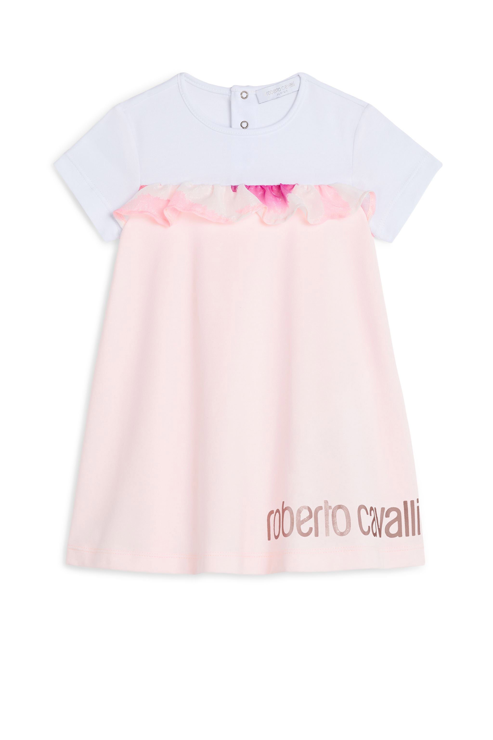 JU Dress BABY PINK/WHITE KJT159-JV025