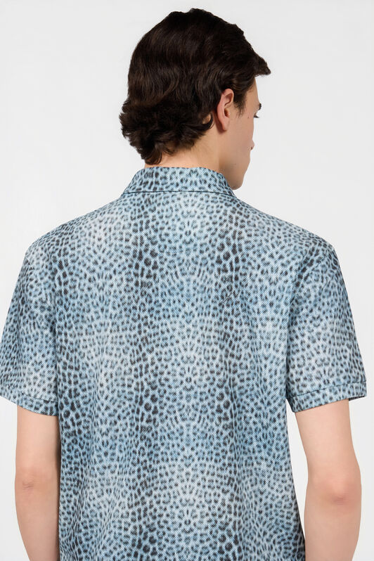 RC Polo aus Baumwolle mit Baby Jaguar-Print QUIET HARBOUR WNT64B-XKR31