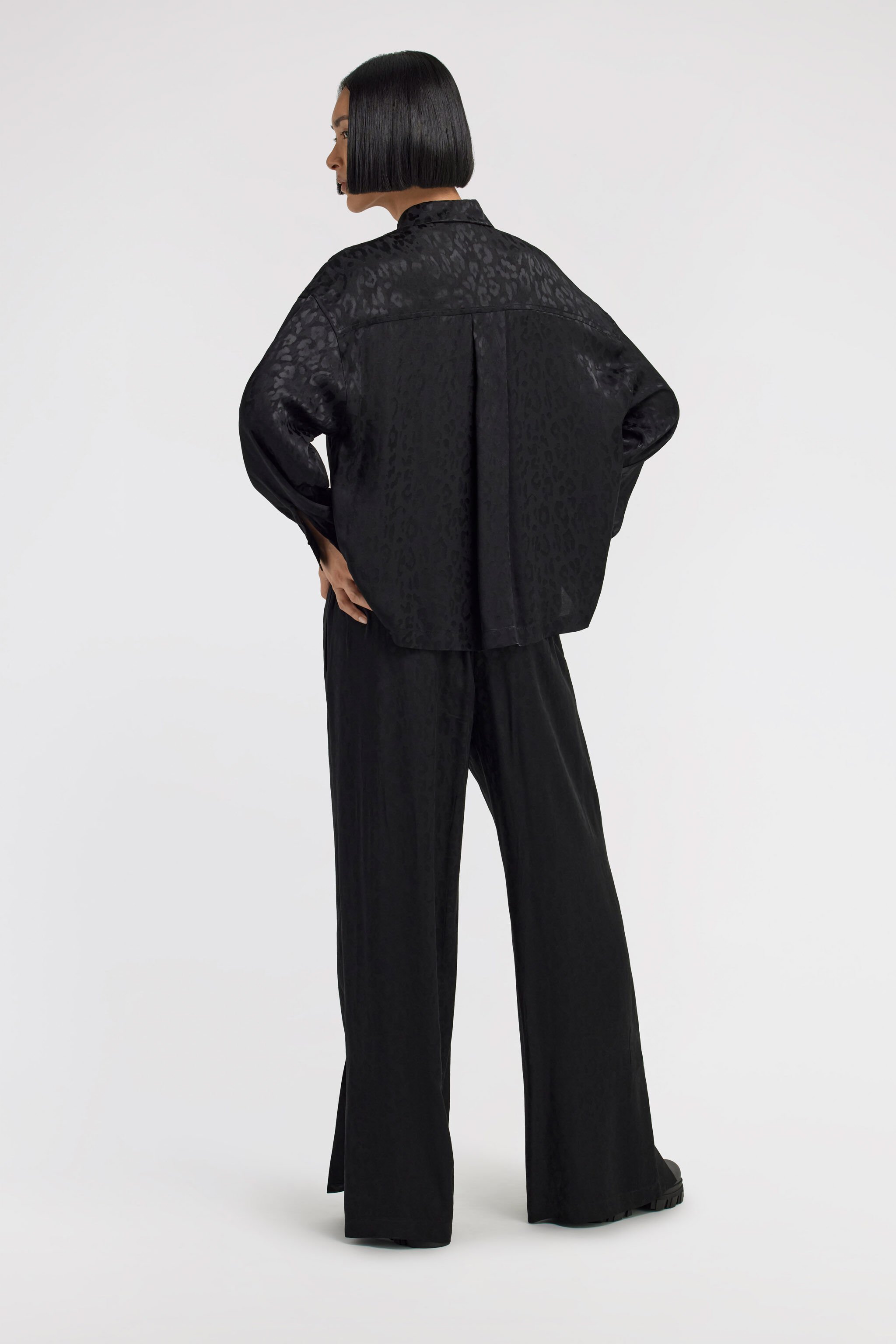 JC Just Cavalli Pants Black TFT086-TF116