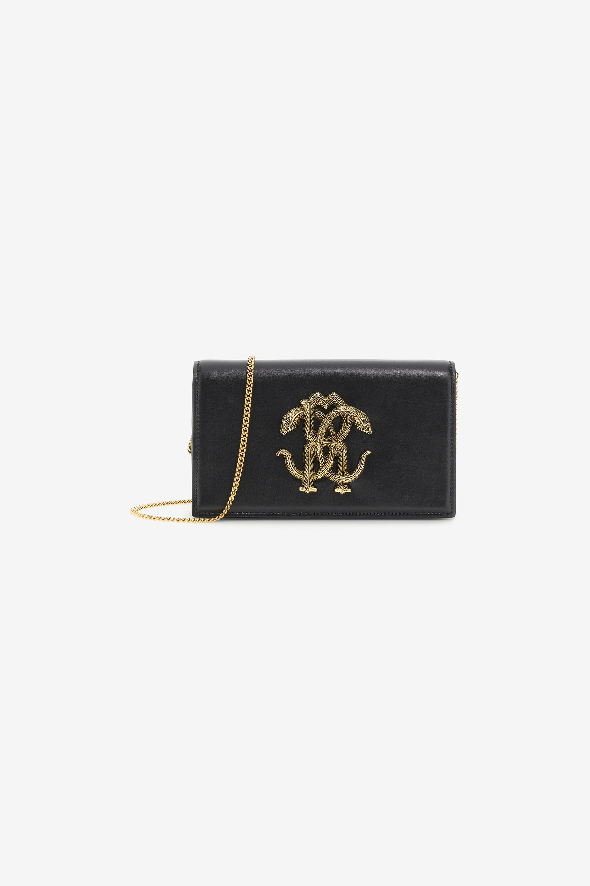 RC Mirror Snake Shoulder Bag Schwarz KWB112-PZ132