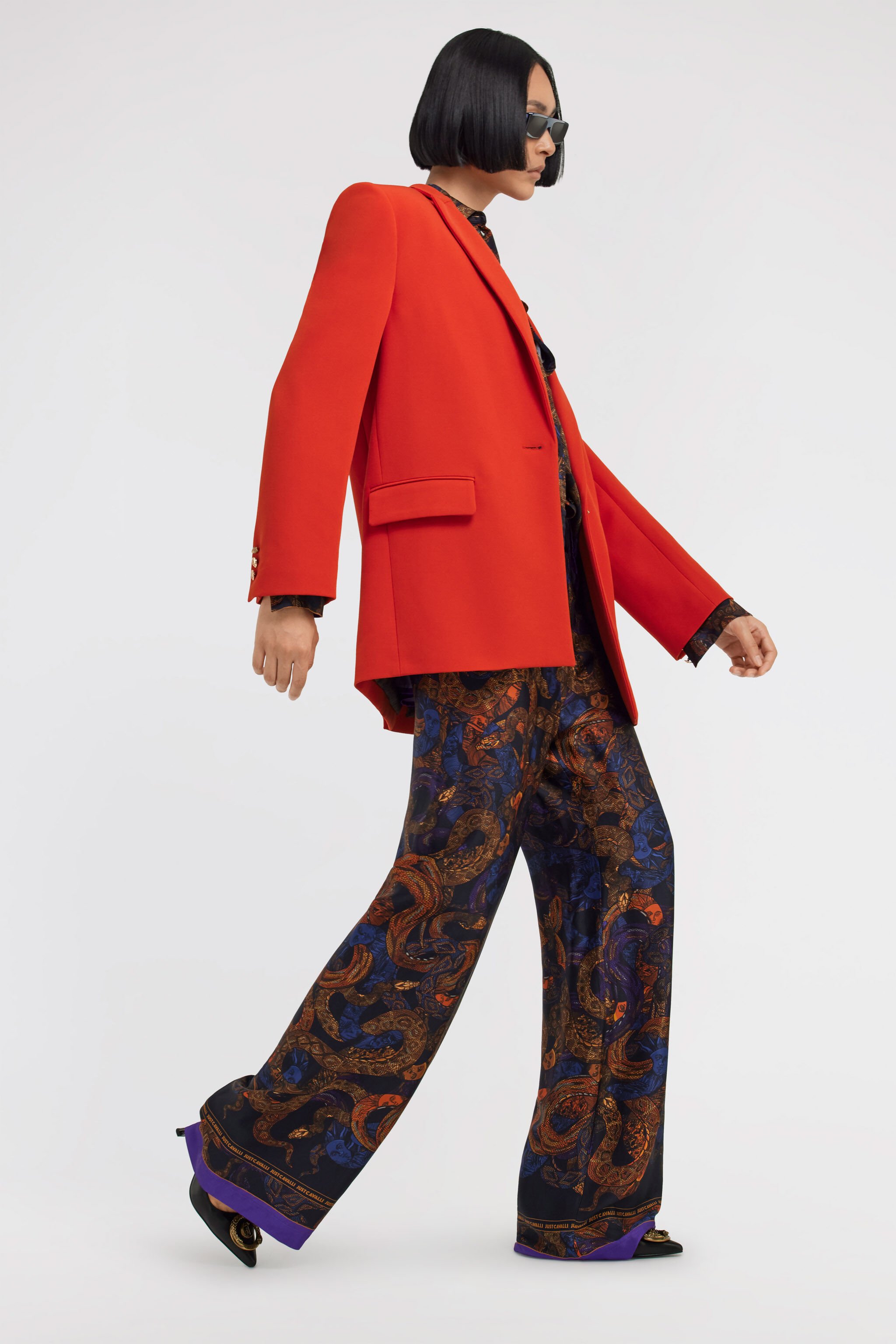 JC Just Cavalli Pants Dark blue TFT085-TF115