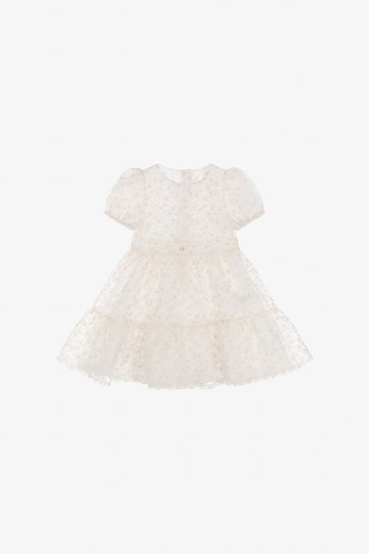 JU Printed Dress JU Printed Dress White SJT154-RT002
