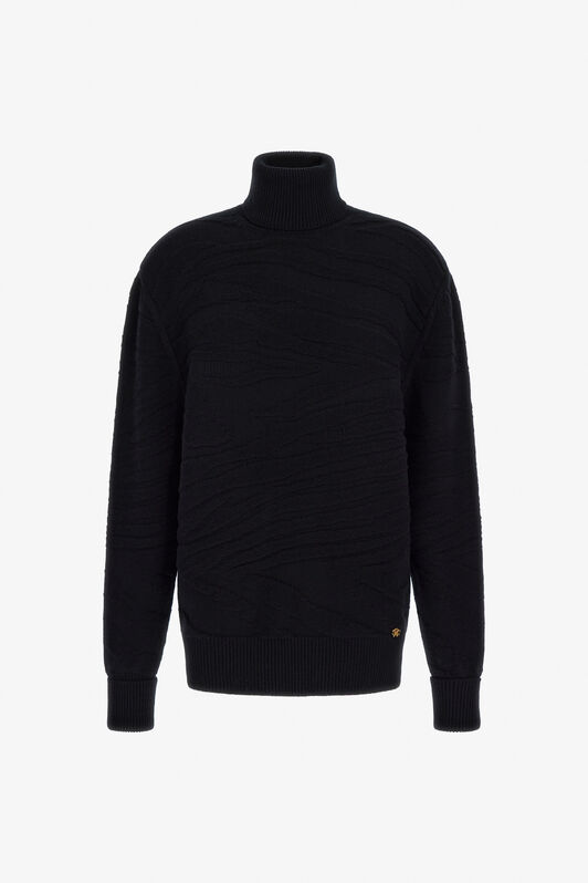 RC Turtleneck Sweater Negro TKM622-MQ001
