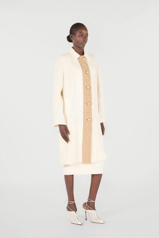 RC Wall Print Coat White UWT500-FY036