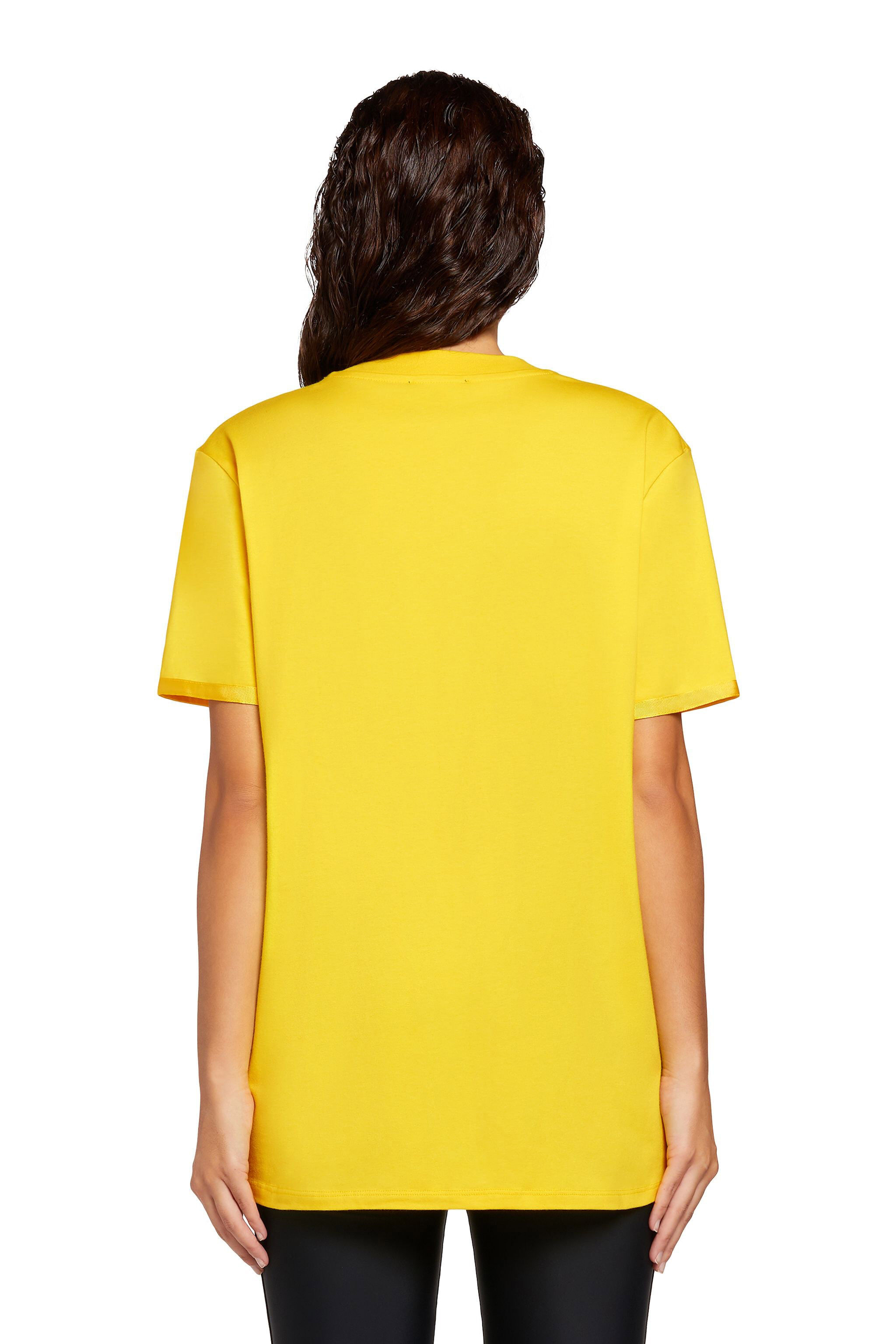 UG T-Shirt mit Sea Zebra Print und Logo BLAZING YELLOW MYY19T-JV025