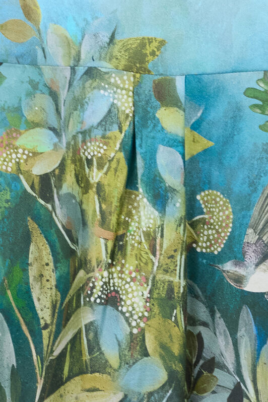 RC Seidenhemd mit Eden-Print OTTANIO VWT700-4QQ70