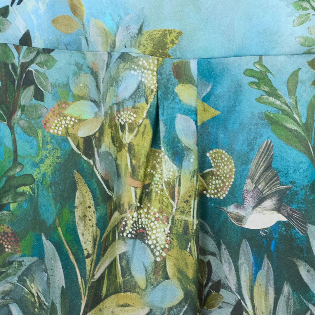 RC Seidenhemd mit Eden-Print OTTANIO VWT700-4QQ70