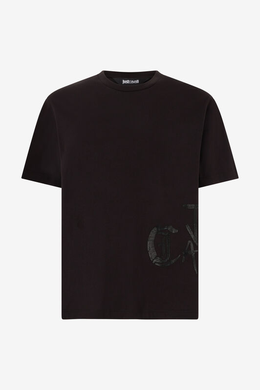 JC T-Shirt Avec Logo Sur Le Côté Noir UFT054-UF074