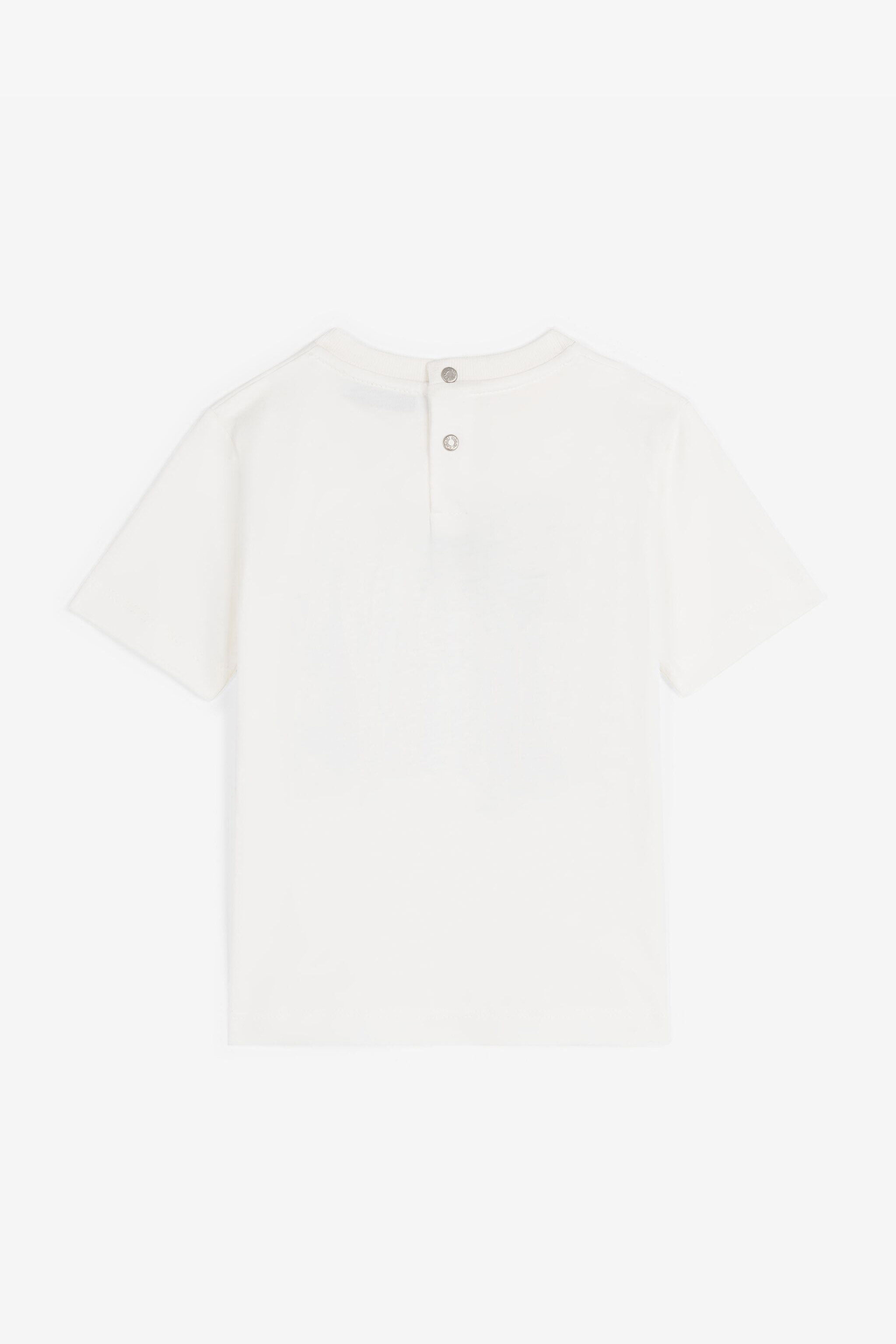 JU Logo-Print Cotton T-shirt White RJT60B-JD001
