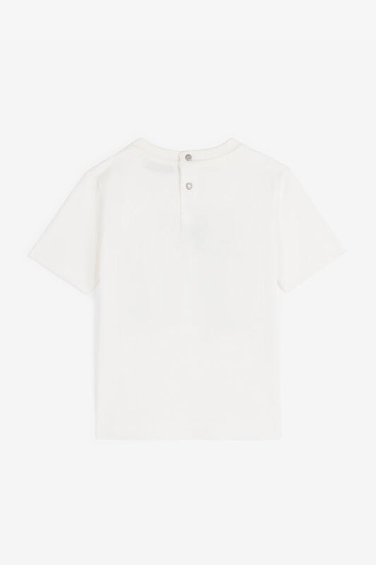 JU Logo-Print Cotton T-shirt JU Logo-Print Cotton T-shirt White RJT60B-JD001