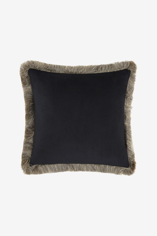 HO Cushion Crystal Snakes 40x40 Black RALM38-IM038