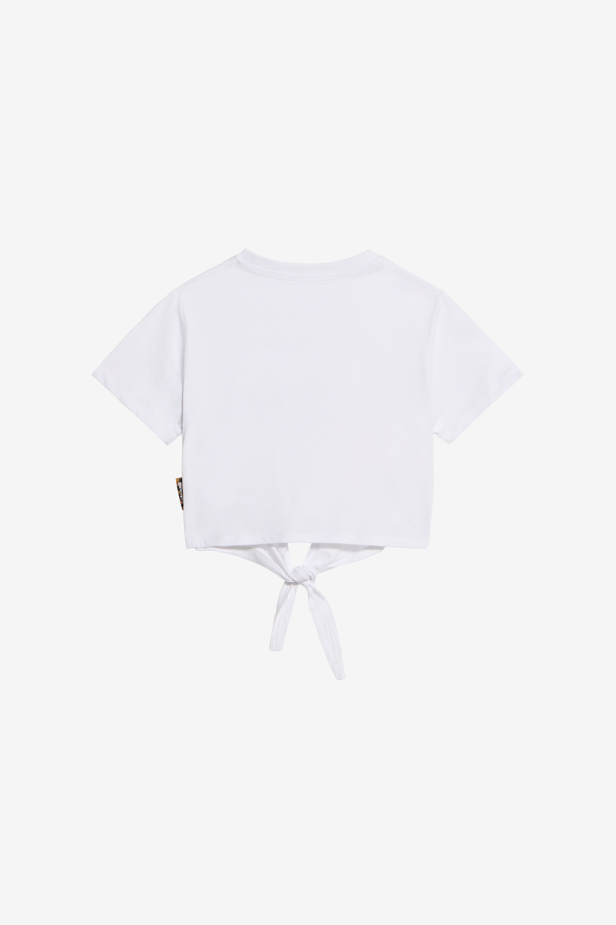 JC Weißes Crop-T-Shirt Mit Logo WHITE WFT63Y-JD005