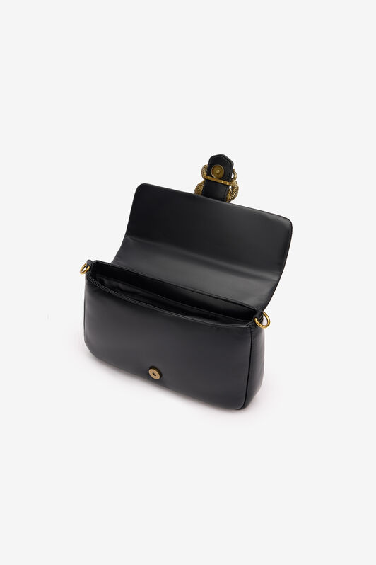 JC Bag With Mirror Snake Black TFB050-TF415