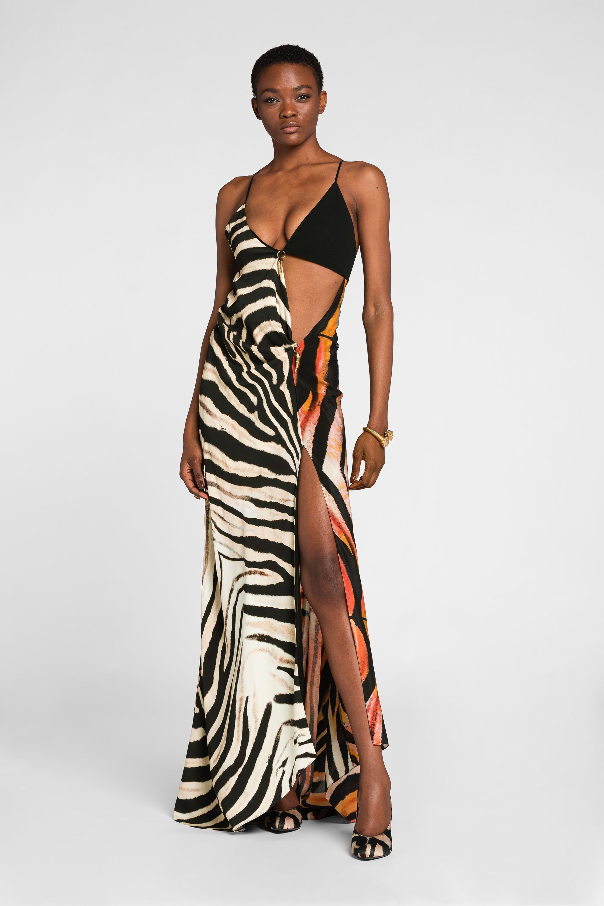 Robe longue ouverte on sale