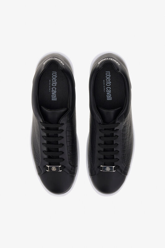 RC Sneakers con Monogram RC Nero NOS00A-PZ966