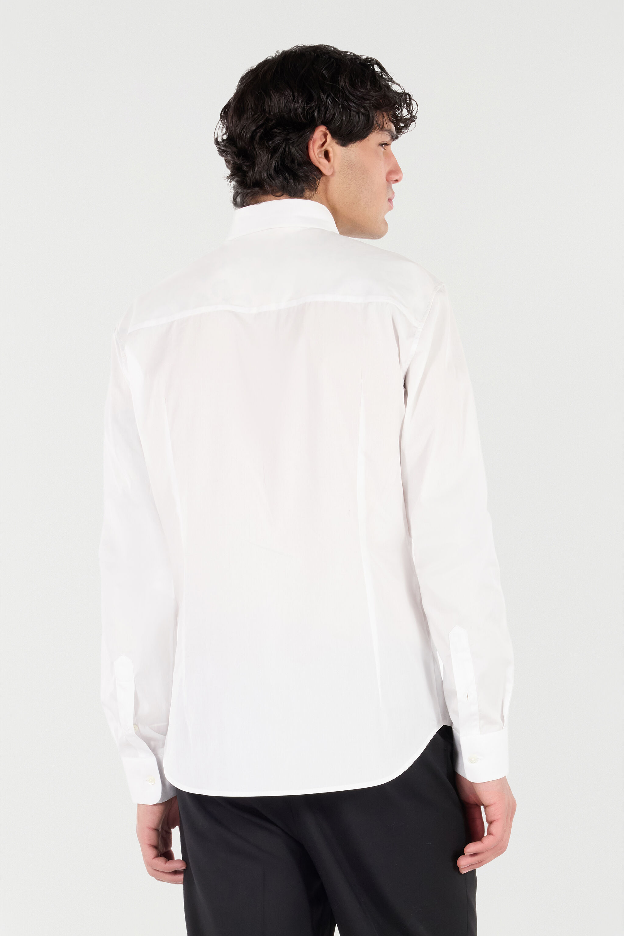 RC Cotton Shirt with Embroidery White VRT700-CH026