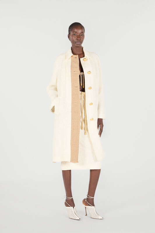 RC Wall Print Coat White UWT500-FY036