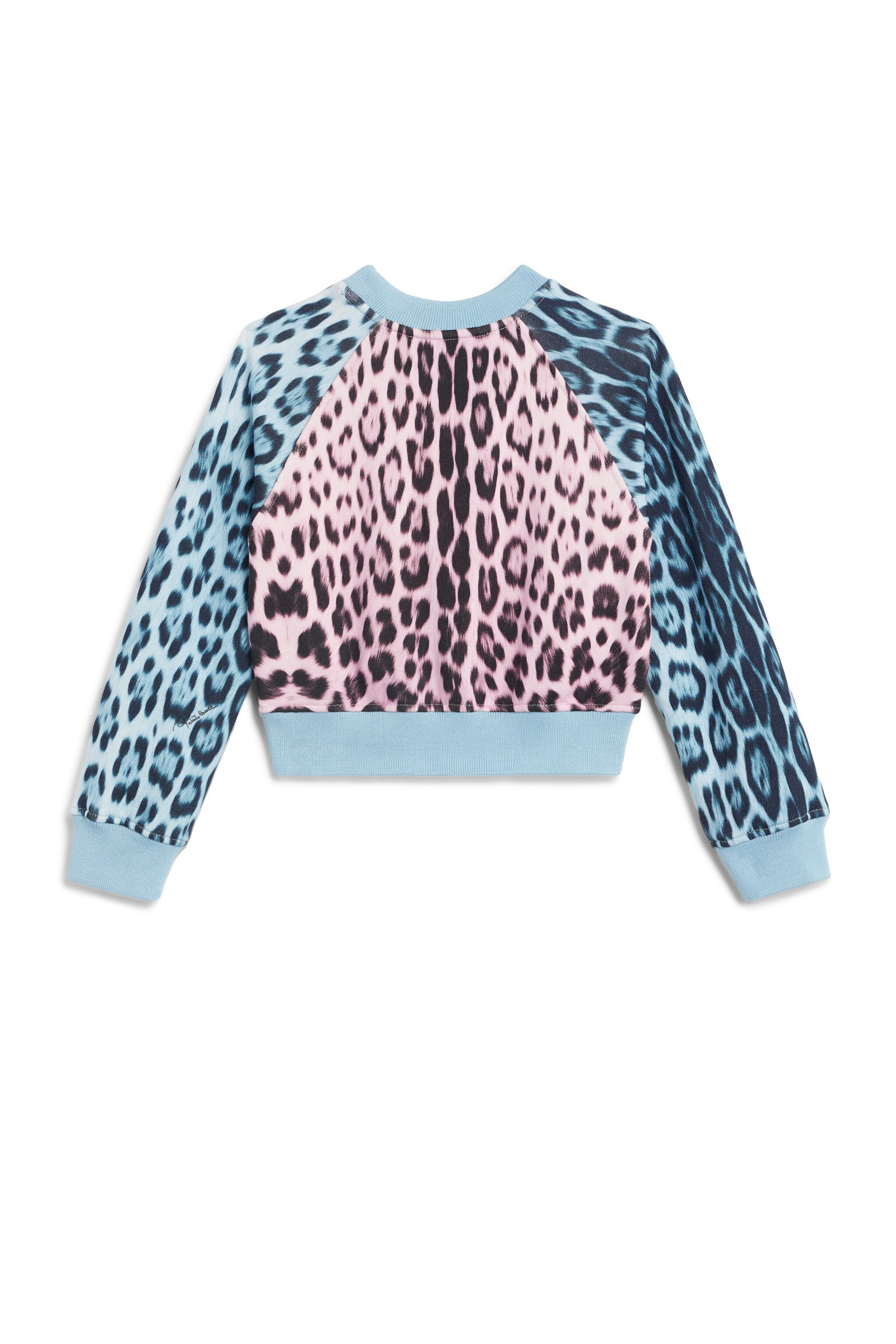 JU Heritage Jaguar print sweatshirt PINK/BLACK JJT910-FOS73