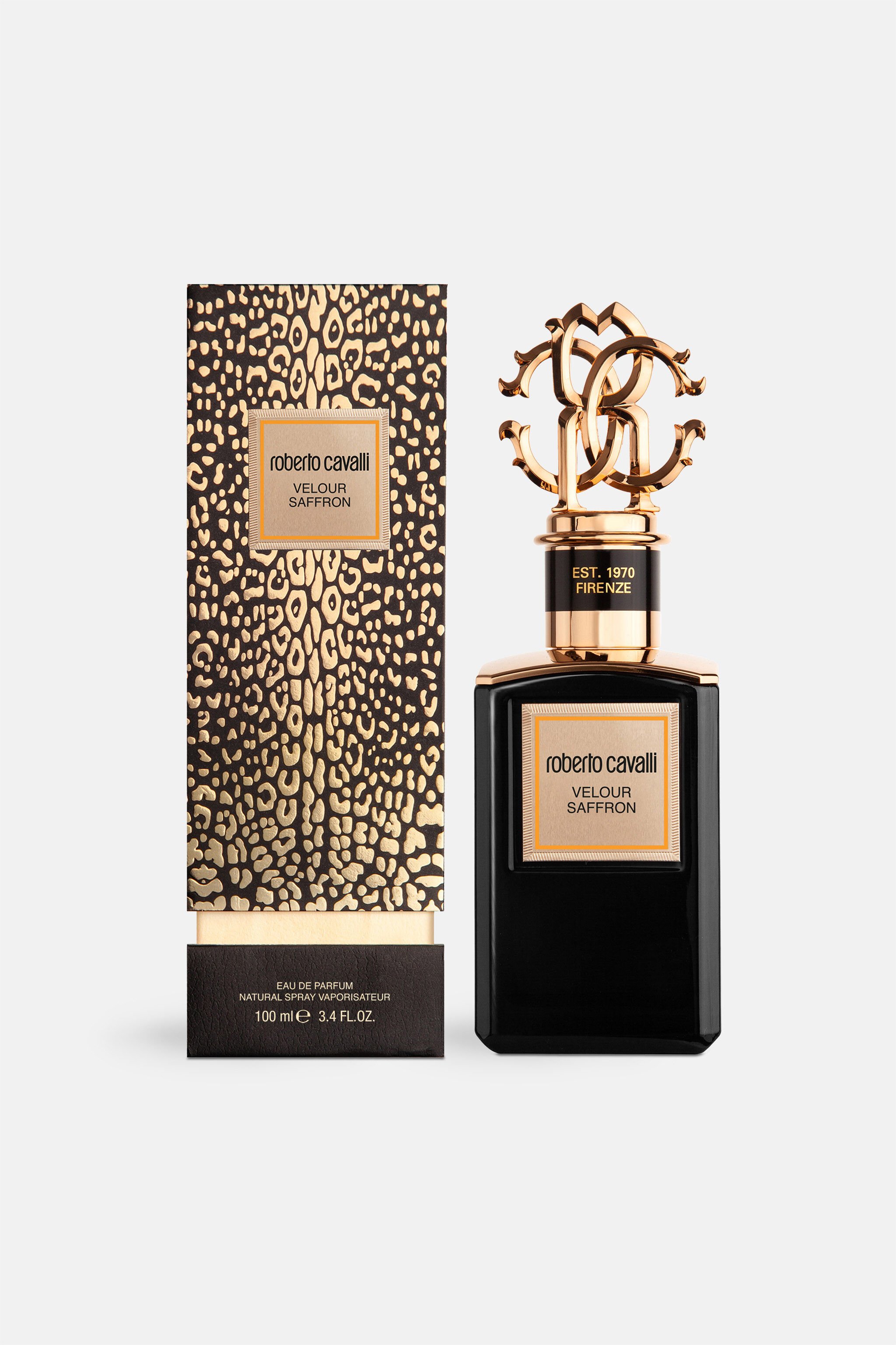 RC ROBERTO CAVALLI GOLD COLLECTION VELOUR SAFFRON EAU DE PARFUM 100 ML Black SAW025-SA033