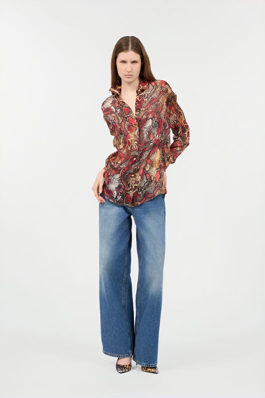 JC Chemise À Imprimé Python EMBERGLOW UFT147-UF213