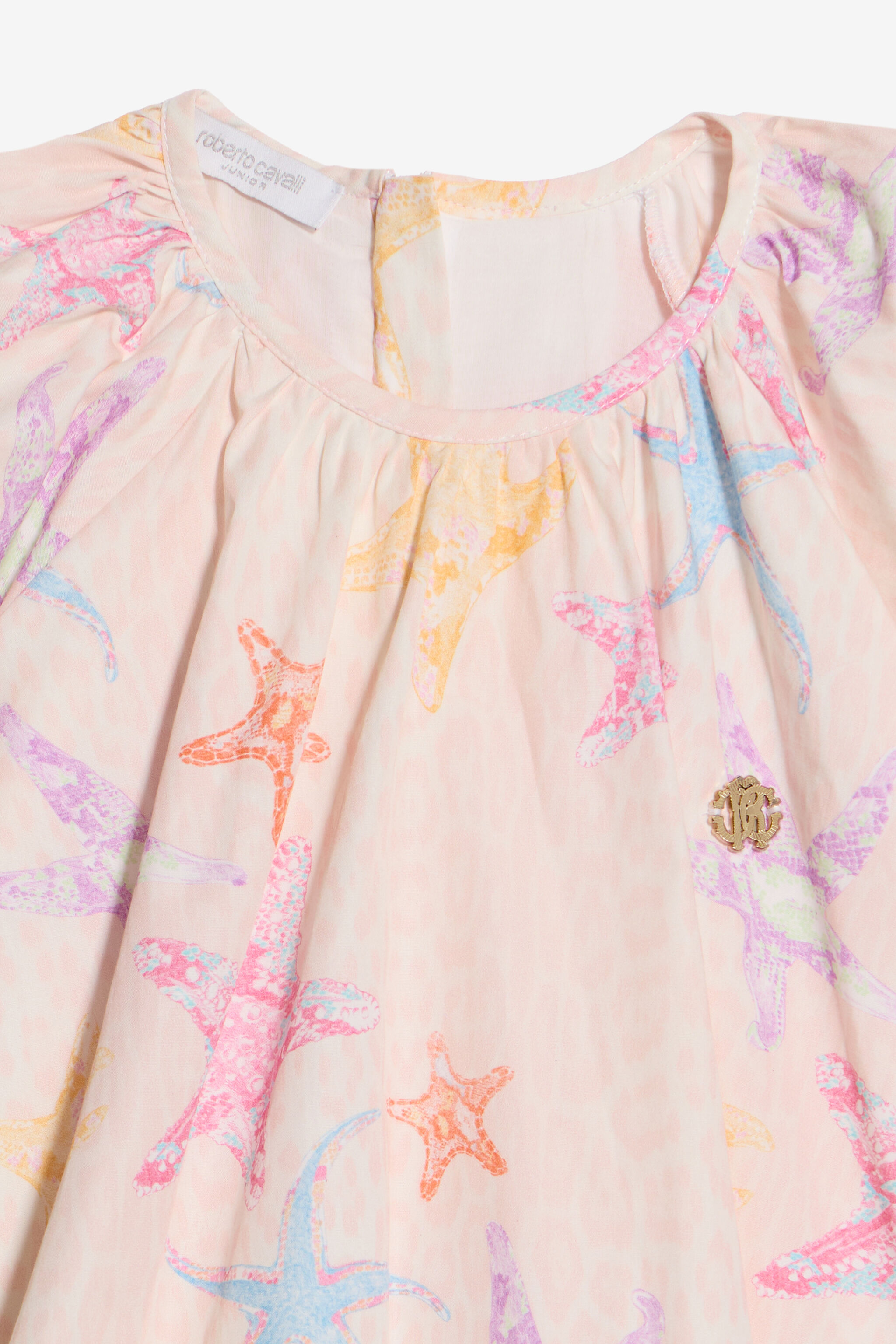 JU Strafish Print Cotton Dress LIGHT PINK WJT103-7MR17