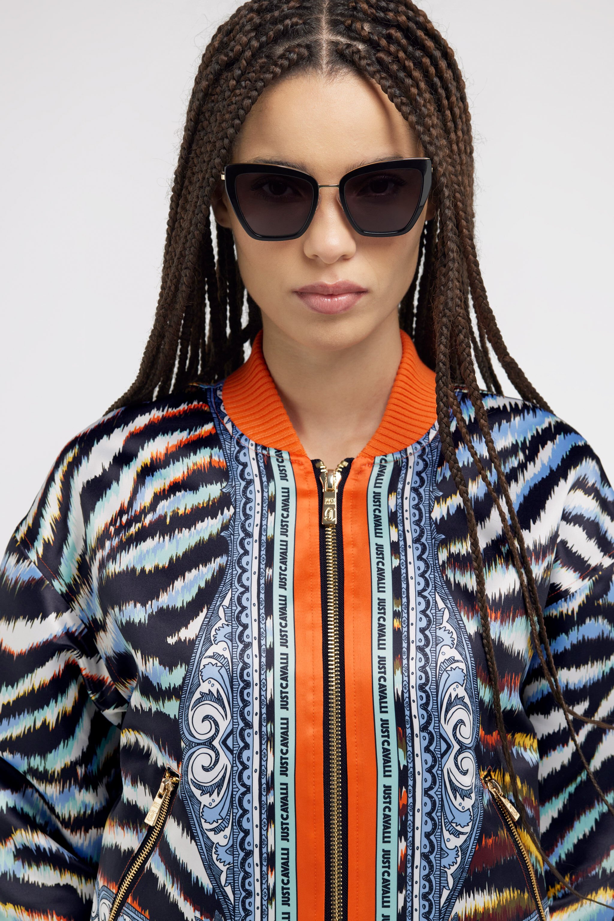 JC Just Cavalli bomber Orange SFT169-SF033