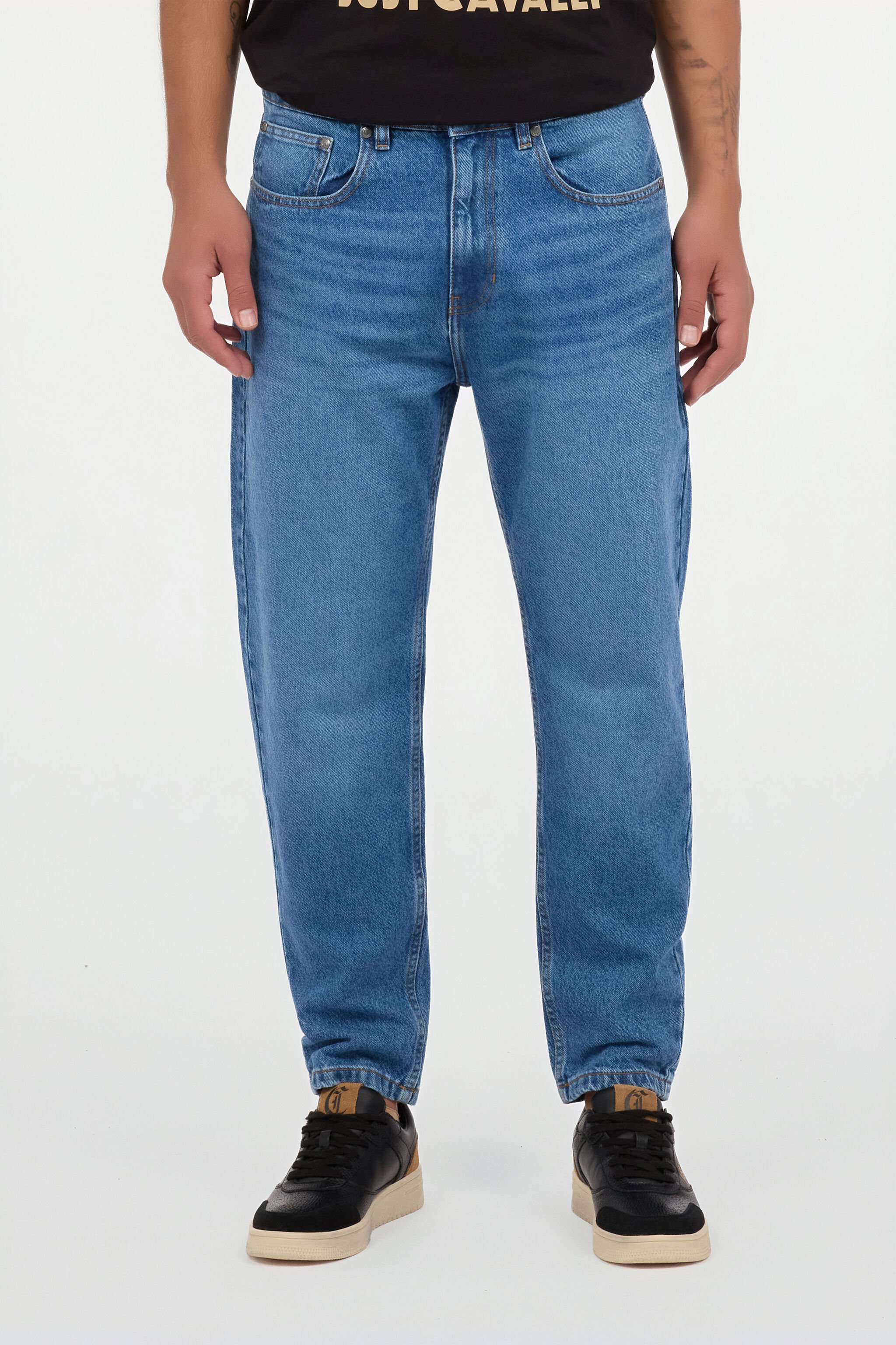 JC Jeans mit fünf Taschen und geradem Bein JC Jeans mit fünf Taschen und geradem Bein INDIGO VFJ027-VF046