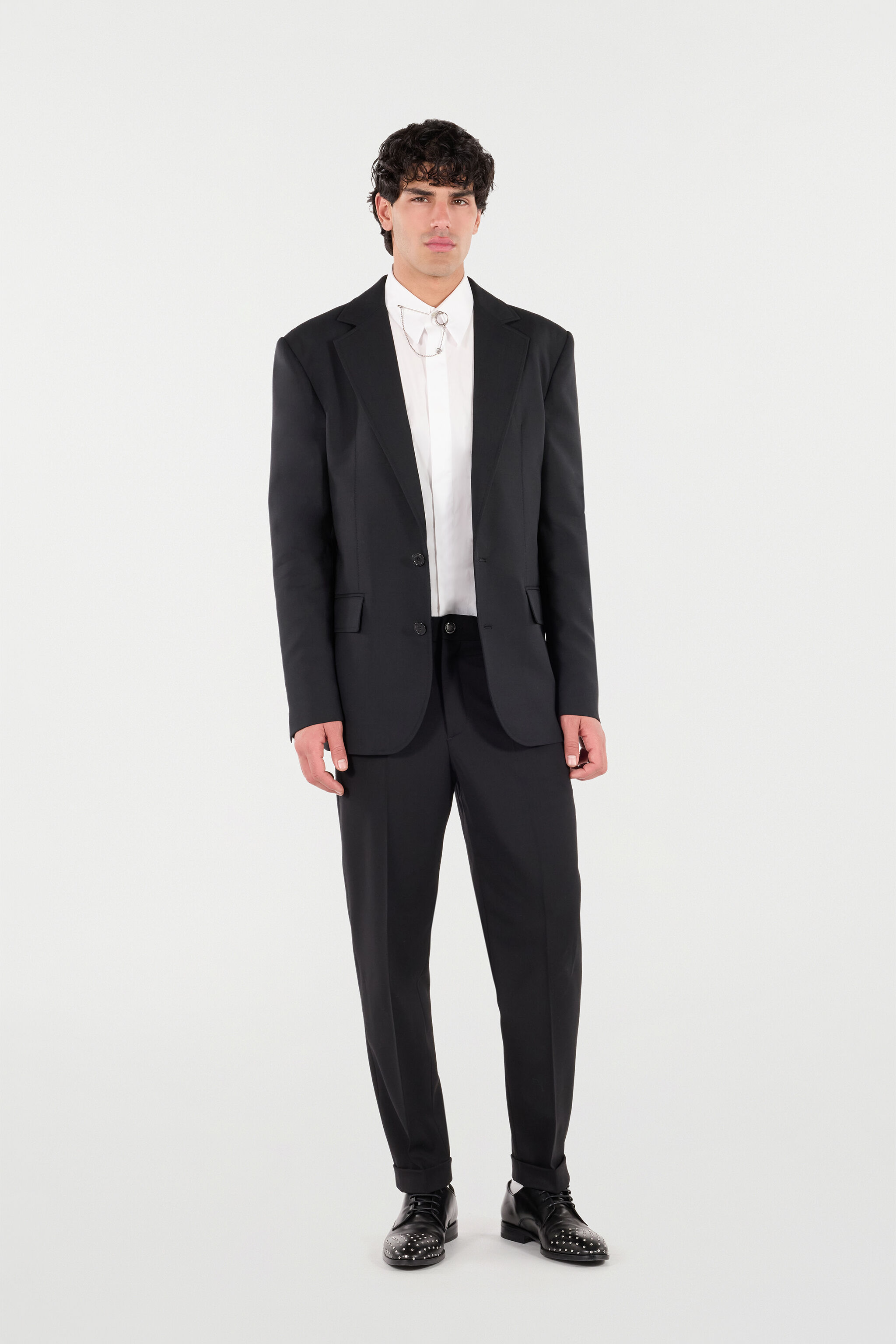 RC Virgin Wool Jacket Black VRT405-VW003