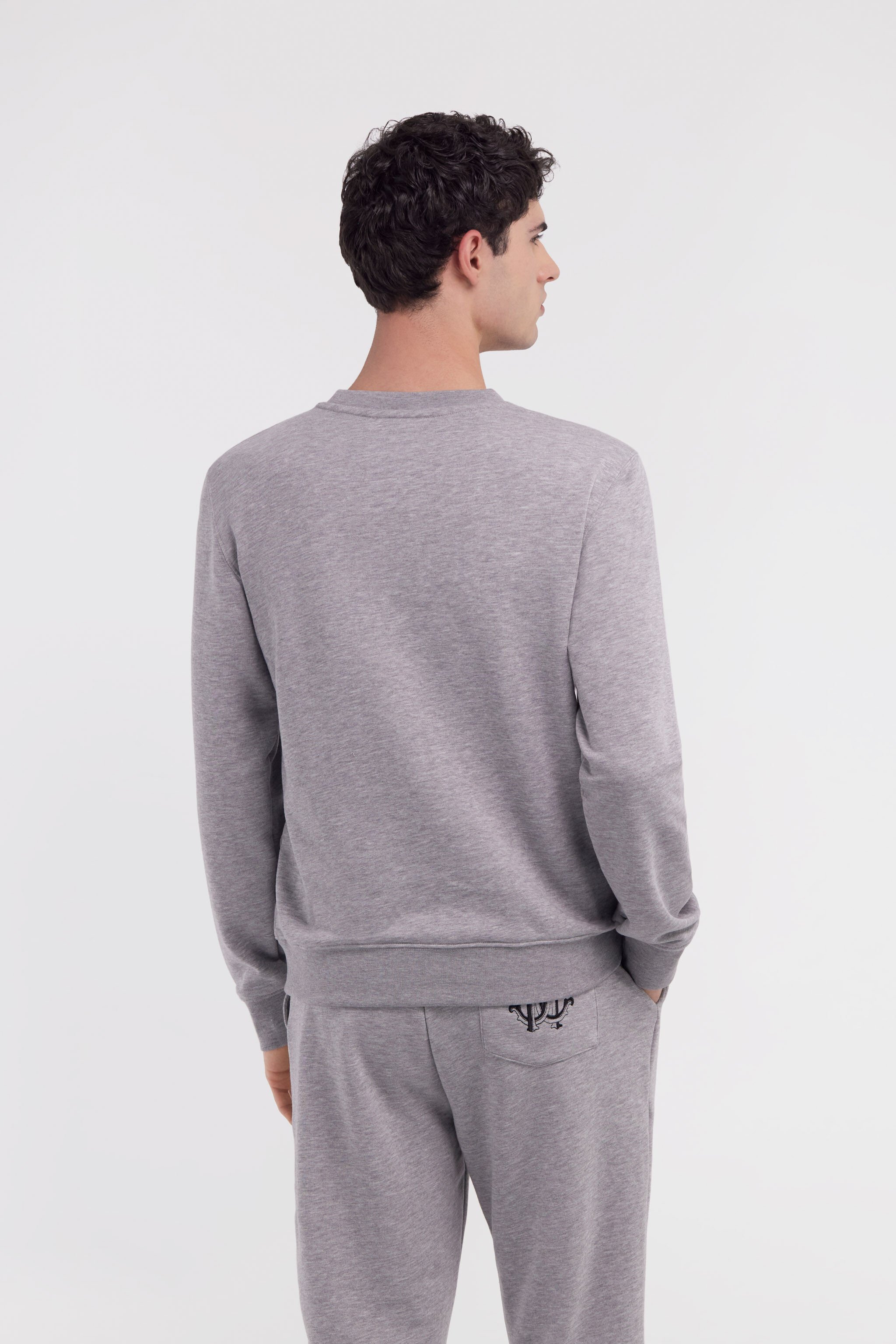RC Felpa con stampa Grigio NOT66C-CF052