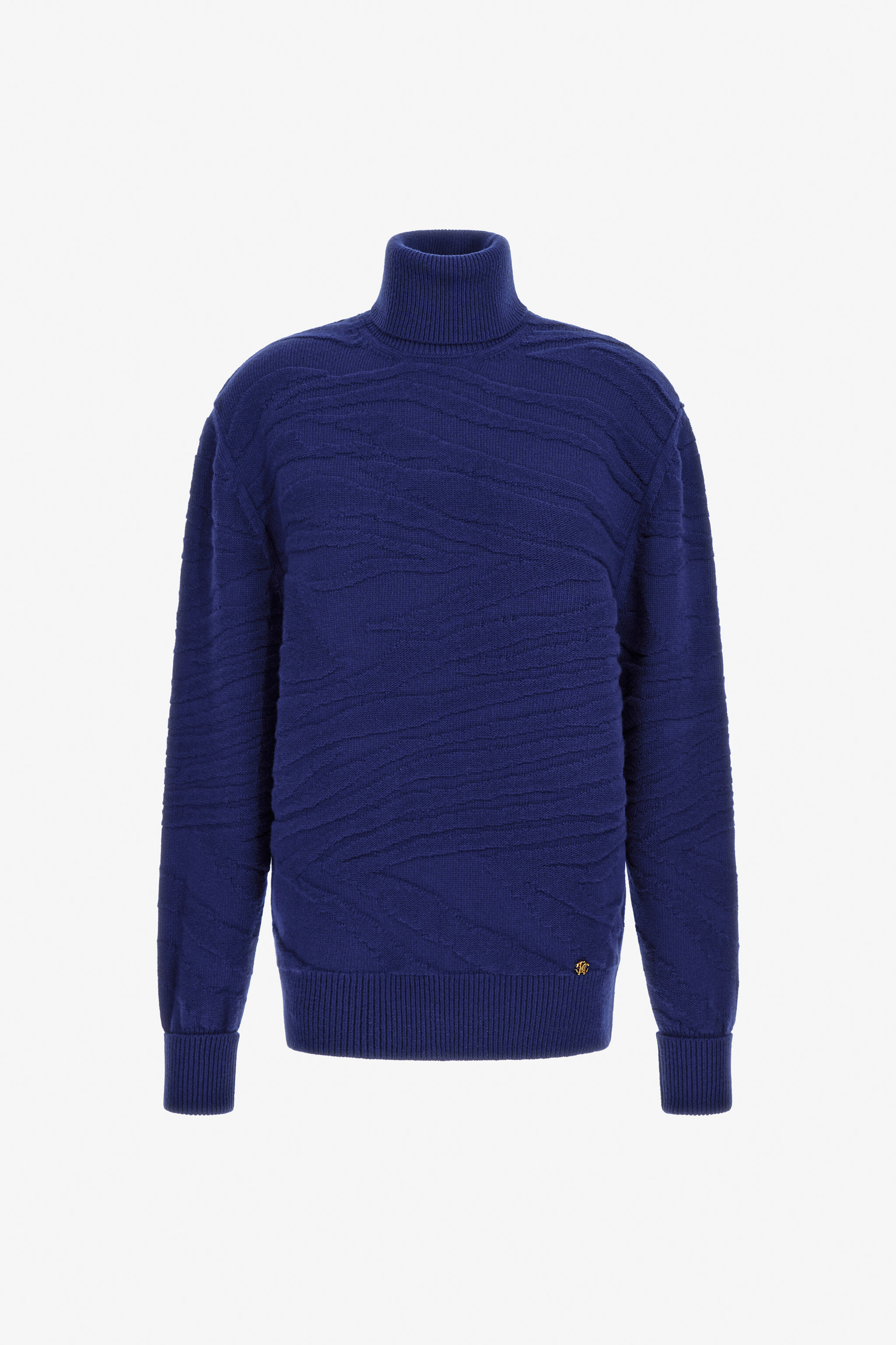 RC Turtleneck Sweater Azul oscuro TKM622-MQ001