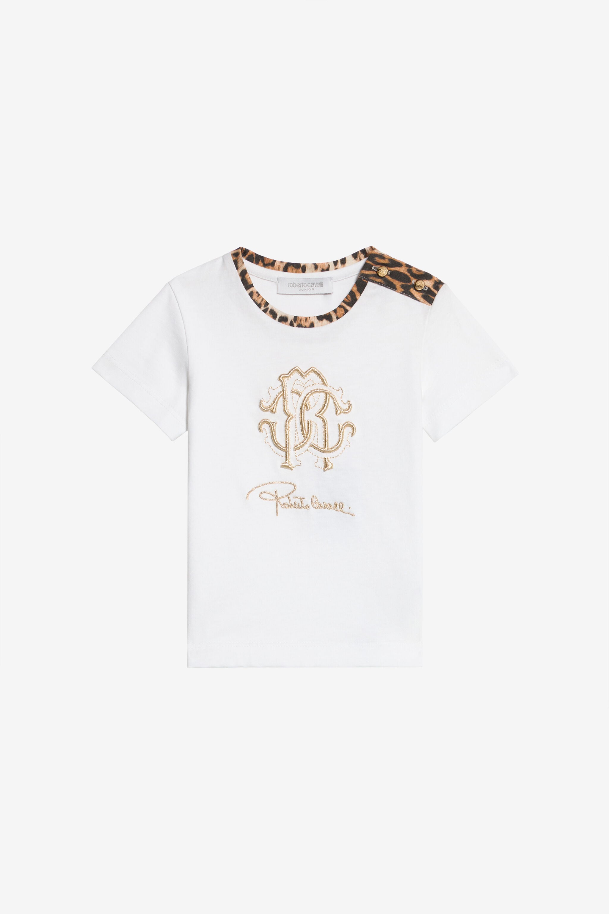 JU T-shirt à logo JU T-shirt à logo MILKY WHITE WJT601-JD001